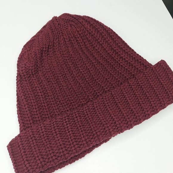 Love Your Melon Burgundy Cuffed Beanie - Picture 6 of 11